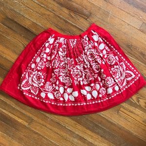 Anna Sui wrap skirt